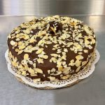 Pastel de Nutella, Crema y Almendra