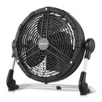 Ventilador Chico Recargable (GREEK AIRE) 12” Negro