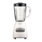 Licuadora (BRENTWOOD) (Blanca) Vaso de Vidrio
