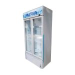 VITRINAS ENFRIADORES DE 20 PIES, COLOR GRIS - 110V