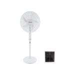 Ventilador de Pedestal Solar Recargable Wynwood (16 pulgadas)