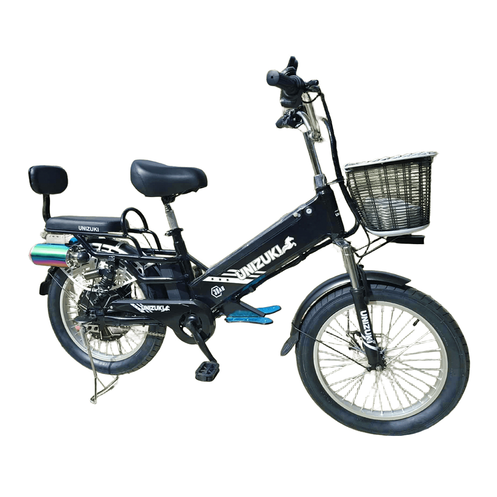 Bicicleta Eléctrica UNIZUKI (Negra) Bicicleta Eléctrica UNIZUKI (UN-EB01) (HABANA) - Imagen 1