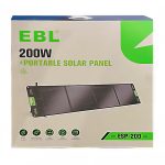 Panel Solar Portatil EBL 200W/18V - Imagen 2