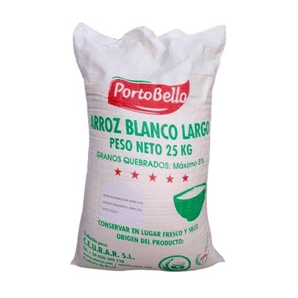 Saco de Arroz (PORTO BELLO) 25 kg (Solo HABANA)