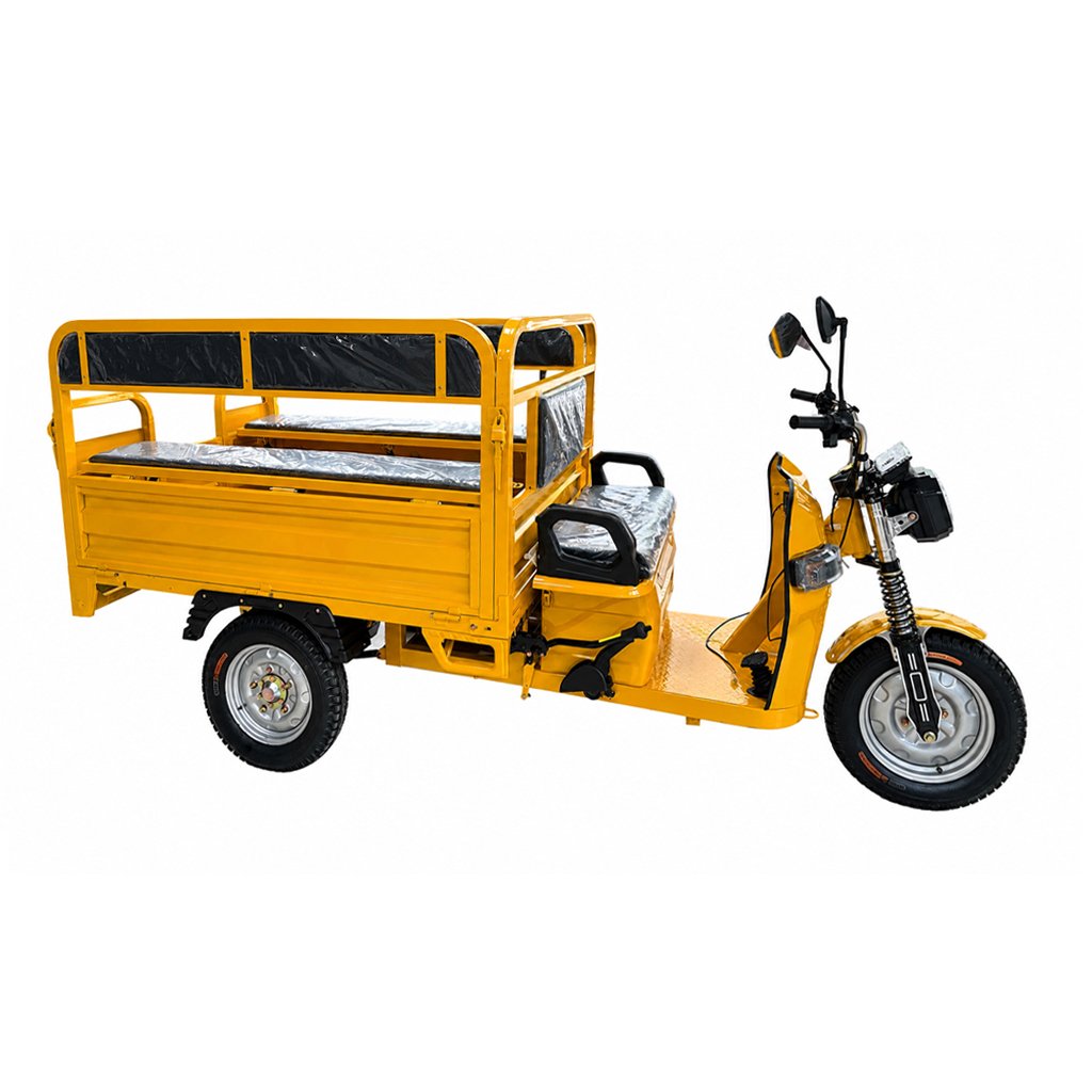 Triciclo Eléctrico JB160 60V58A Amarillo Triciclo Eléctrico JB160 (60V 58A) - Imagen 1