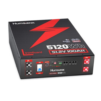 Batería LiFePO4 Humsienk 51,2V 100Ah 5120 Wh